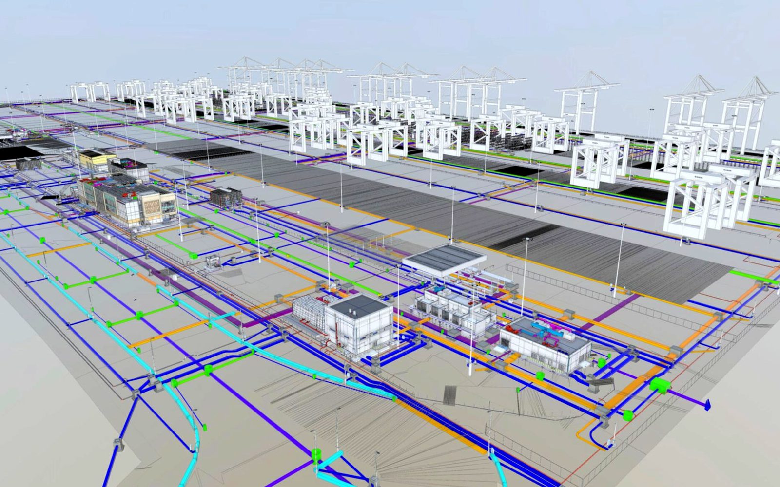 Khalifa Port Administration Building project in Abu Dhabi
